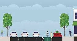 New bike lane coming to downtown SLO