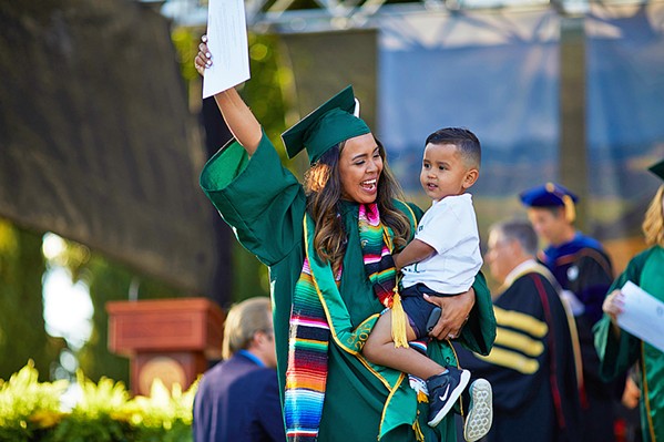 PRIORITIES To Ashlee Hernandez (pictured), a coordinator of Cal Poly's Parent and Family Programs, enabling the success of college students with children is personal. - PHOTO COURTESY OF ASHLEE HERNANDEZ