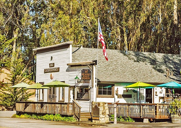 COMING SOON The Sebastian building in San Simeon (pictured) will no longer be the location of the community's post office. Residents will need go to 250 San Simeon Ave., suite 7A, for their postal needs, starting Sept. 28. - PHOTO COURTESY OF HEARST RANCH WINERY