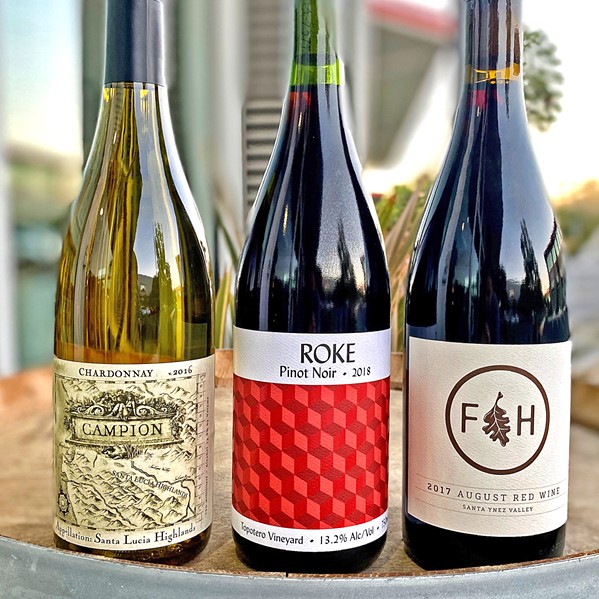 HOLIDAY GIFT PACK Pismo Beach's Tastes of the Valleys has a Central Coast wines gift pack on sale for the holiday season&mdash;plus more than 700 different wines to choose from. - PHOTO COURTESY OF WINESNEAK.COM