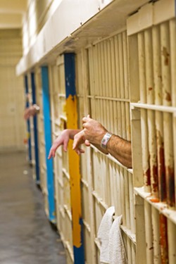 COVID TINDERBOX While the Santa Barbara County Sheriff's Office says relaxed bail rules aimed at decreasing jail and prison populations are leading to an increase in serious crime, inmate advocates say COVID-19 is the bigger safety risk. - FILE PHOTO BY JAYSON MELLOM