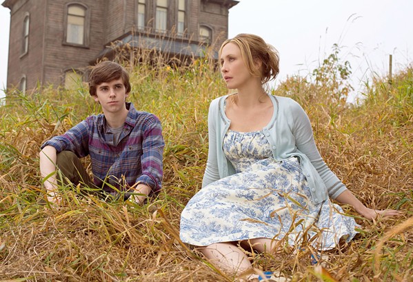TWO PEAS IN A POD Norman Bates (Freddie Highmore) and his domineering mother, Norma Louise (Vera Farmiga), share a slow descent into madness, in the TV series Bates Motel, screening on Netflix. - PHOTO COURTESY OF UNIVERSAL TELEVISION
