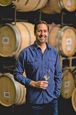 CADRE CREATOR John Niven's new winery, Cadre, showcases the aromatic white wines of the Edna Valley starting with albari&ntilde;o, a grape variety he fell in love with 15 years ago. - PHOTO COURTESY OF JOHN NIVEN