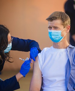 CALL AHEAD A growing number of people are missing their COVID-19 vaccine appointments. SLO County is encouraging residents to call ahead if they need to cancel. - FILE PHOTO BY JAYSON MELLOM