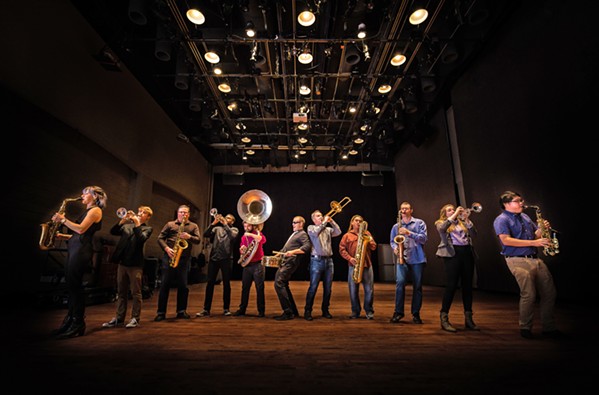Brass Mash will play horn-driven pop, rock, and funk tunes on