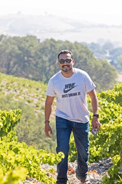SELF-MADE Winemaker Edgar Torres makes Spanish wines for his Bodega de Edgar label and Paso Robles Rhones for Straight Out Of Paso. - PHOTOS COURTESY OF BRITTA ROBERTS