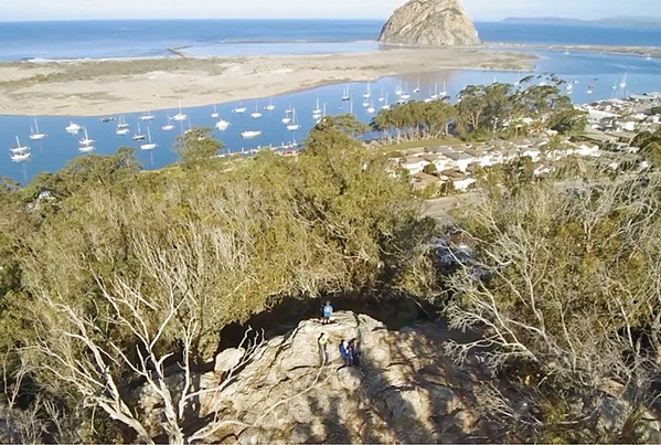 OPEN FOR ALL The Morro Bay community can continue enjoying Eagle Rock, also known as Cerrito Peak, knowing it will be safe from development. - PHOTO COURTESY OF ZEKE TURLEY