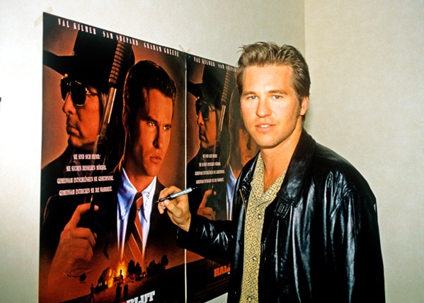 MOVIE STAR Val, screening on Amazon Prime, is a revealing and sometimes tragic look into the life of movie star Val Kilmer from childhood, early struggle, stardom, throat cancer, and working the autograph circuit. - PHOTO COURTESY OF A24, BOARDWALK PICTURES, AND CARTEL FILM PRODUCTION