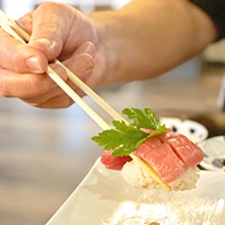 SHH. IT'S A SECRET Glen and Anna Starkey ate sushi at a spot in Atascadero that didn't want the publicity&mdash;but if you find it, maybe you can get fresh bluefin nigiri like they did. - COVER PHOTO BY ANNA STARKEY