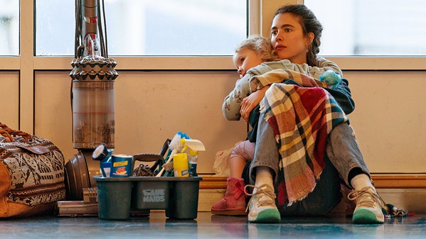 A MOTHER'S LOVE After escaping an abusive relationship, Alex (Margaret Qualley) finds work as a domestic in an effort to create a better life for her daughter, Maddie (Rylea Nevaeh Whittet), in Maid, a TV miniseries screening on Netflix. - PHOTO COURTESY OF JOHN WELLS PRODUCTIONS