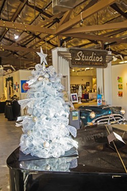 'TIS THE SEASON Studios on the Park in Paso Robles (pictured) is hosting Handcrafted for the Holidays through Jan 3. It features the work of "premier craftspeople from SLO County and beyond." - PHOTO BY JAYSON MELLOM