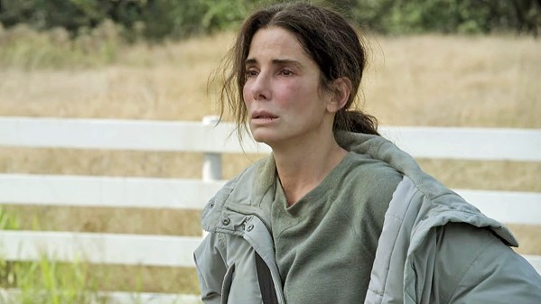 OUTCAST Sandra Bullock stars as convicted cop killer Ruth Slater, who after nearly two decades is paroled into a society that can't forgive her past, in The Unforgivable, screening on Netflix. - PHOTO COURTESY OF CONSTRUCTION FILM