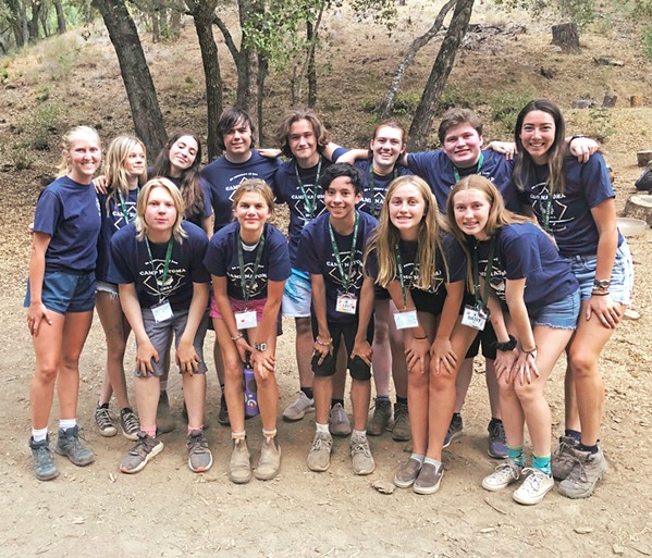 GIFT OF NATURE Many of Camp Natoma's campers go on to participate in the teen leadership program, an integral part of running the camp activities. - PHOTO COURTESY OF CAMP NATOMA