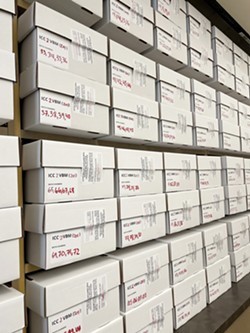 BALLOT (RE)COUNTING The SLO County Clerk-Recorder's Office is in the process of isolating June 7 ballots that were cast by voters in the 4th supervisorial district, as part of the hand recount requested by a Paso Robles resident. - FILE PHOTO BY PETER JOHNSON