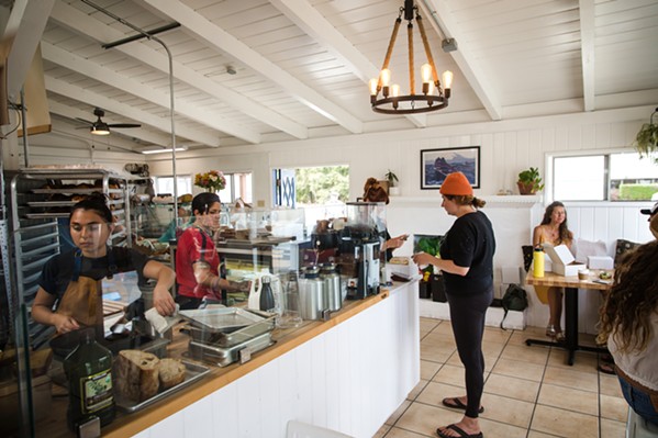 FOR THE PEOPLE Originally created to serve hungry customers from Los Osos, Wayward Baking attracts people from across San Luis Obispo County and its neighboring regions. - PHOTOS BY JAYSON MELLOM