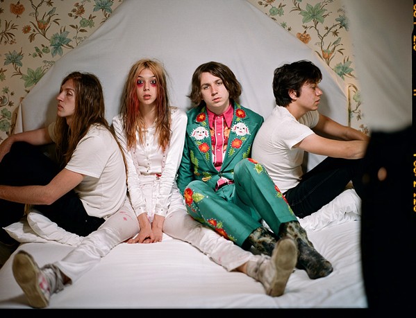 LIVE EXPLOSIVE Los Angeles punk rockers Starcrawler will bring their wildly theatrical live show to SLO Brew Rock on Oct. 20. - PHOTO COURTESY OF STARCRAWLER