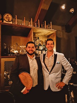 THE ALCHEMISTS Co-owners Andrew Brune (left) and Tony Bennett compiled detailed information packages for the bar staff to read up on before they progressed to fine-tuning drinks according to the character of each liquor and the palate of each patron. - PHOTOS COURTESY OF QUIN CODY