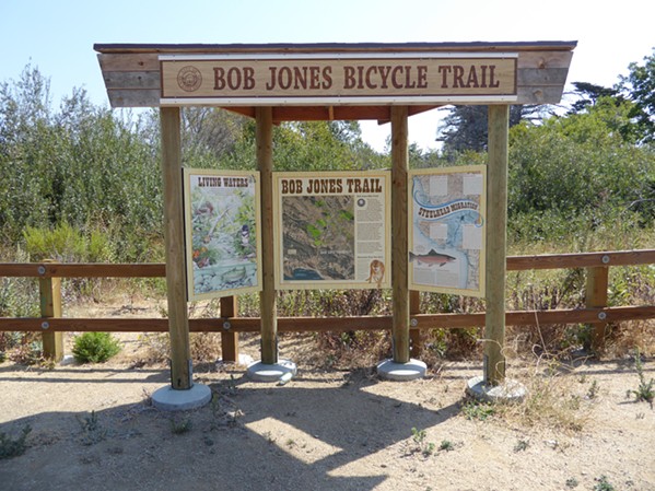 DELAYED The much-anticipated Bob Jones Trail extension project is delayed thanks to roadblocks in acquiring private property easements. - FILE PHOTO BY GLEN STARKEY