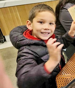 ONGOING The SLO County Sheriff's Office and other law enforcement agencies are nearing their tenth day of searching for 5-year-old Kyle Doan who was swept away by floods. - PHOTO FROM SLO COUNTY SHERIFF'S OFFICE PRESS RELEASE