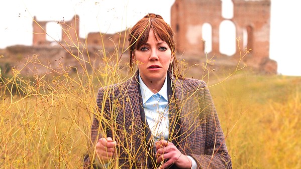 MOCKUMENTARY MAGIC Diane Morgan plays Philomena Cunk, a deeply ill-informed investigative reporter who interviews real-life experts about historical events, in Cunk on Earth, streaming on Netflix. - PHOTO COURTESY OF BROKE AND BONES, THE BRITISH BROADCASTING CORPORATION (UNITED KINGDOM), AND NETFLIX