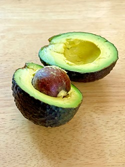 TART TRICK To store cut avocado, the California Avocado Commission recommends sprinkling it with lemon juice, lime juice, or white vinegar, wrapping it tightly in plastic wrap or placing it in an airtight container, then refrigerating it to prevent discoloration. - PHOTO COURTESY OF HOTEL SLO