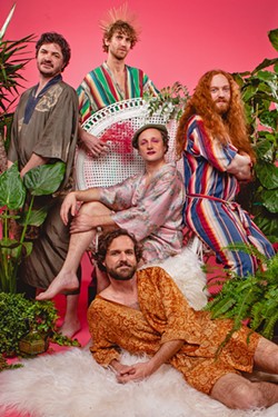 WEIRD GOOD For the Folks hosts Bay Area theatrical rock act Whiskerman at Bang the Drum on May 19. - PHOTO COURTESY OF FOR THE FOLKS