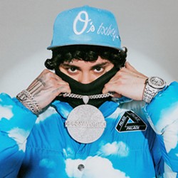 HIP-HOP HERO LA rapper OhGeesy drops his rhymes at the Fremont Theater on June 3. - PHOTO COURTESY OF GOOD VIBEZ