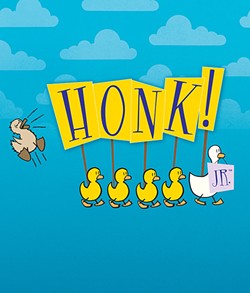 FUNTIME FOWL Honk! Jr. at SLO Rep promises a fun musical time for theater enjoyers of all ages and experiences. - IMAGE COURTESY OF SLO REP