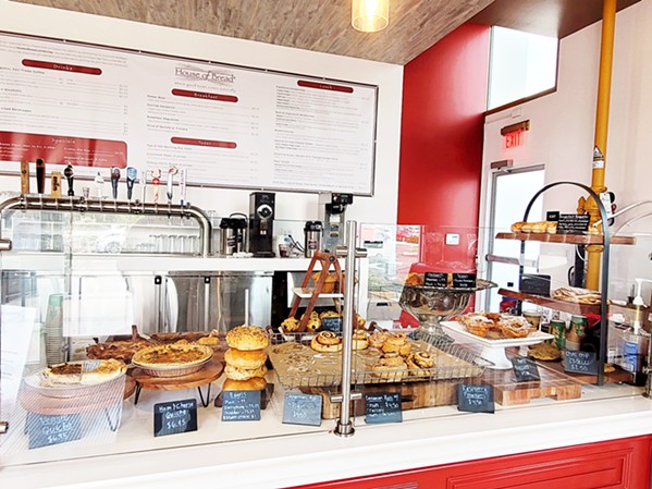 HOUSE O' PLENTY House of Bread doles out more than fresh loaves at Farmhouse Lane. Choose from their selection of quiches, cinnamon rolls, bagels, pastries, and even beers &#10;on tap. - PHOTO COURTESY OF HOUSE OF BREAD