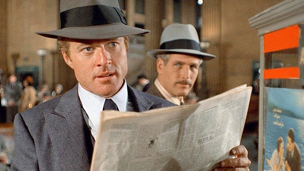 THE BIG CON Robert Redford and Paul Newman star in the 1973 classic The Sting, screening on Nov. 18 and 20, in the Palm Theatre of San Luis Obispo. - PHOTO COURTESY OF UNIVERSAL PICTURES