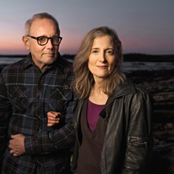 BETTER TOGETHER Husband-and-wife folk duo Bob &amp; Wendy will be joined by percussionist Paul Griffith on Dec. 3, when they play The Bunker. - COURTESY PHOTO BY BARRY GOYETTE