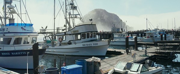 LOCAL ICON Morro Rock and the Morro Bay Harbor feature prominently in Camera, a new family film about mentorship, loss, and the healing power of creativity. - PHOTOS COURTESY OF JAY SILVERMAN