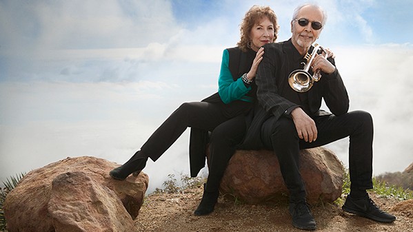 WHIPPED CREAM Trumpet icon Herb Alpert and vocalist Lani Hall play Cal Poly's Performing Arts Center on Jan. 31. - COURTESY PHOTO BY DEWEY NICKS