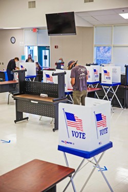 VOTE MATTERS During the 2024 Primary Elections, voters in SLO County and across the state will weigh in on Proposition 1, which aims to modernize the Mental Health Services Act. - FILE PHOTO BY JAYSON MELLOM