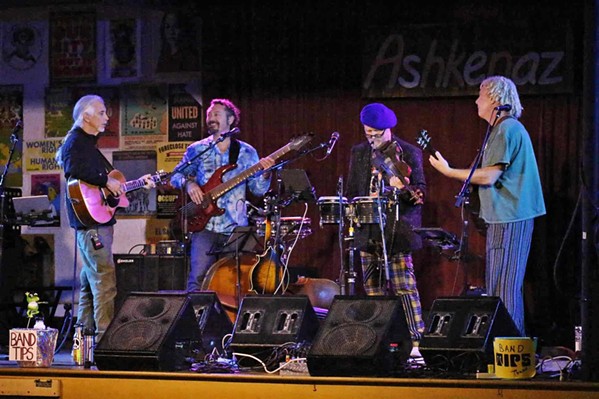 JERRY TRIBUTE All-star band Painted Mandolin will take listeners on a journey through Jerry Garcia's repertoire, at The Siren, on March 8. - PHOTO COURTESY OF PAINTED MANDOLIN