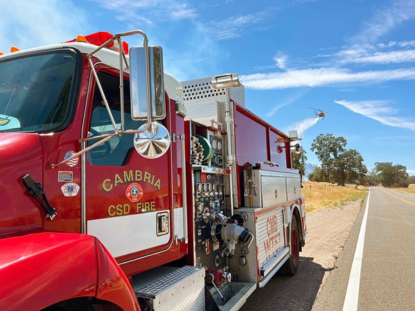 KEEP ON KEEPIN' ON The Cambria Fire Department will continue to operate under the leadership of Fire Chief Michael Burkey, who served as interim fire chief before and after Justin Vincent's tenure. - PHOTO COURTESY OF CAMBRIA FIRE DEPARTMENT