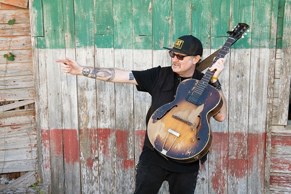 INDEFATIGABLE Texan Scott H. Biram brings his punk-inflected blues, country, and rock sounds to Club Car Bar on March 26. - PHOTO COURTESY OF GOOD MEDICINE PRESENTS