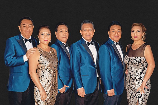 LA REALEZA CUMBIA Latin music stars Los Angeles &Aacute;zules play Vina Robles Amphitheatre's first concert of the season on April 18. - PHOTO COURTESY OF NEDERLANDER CONCERTS