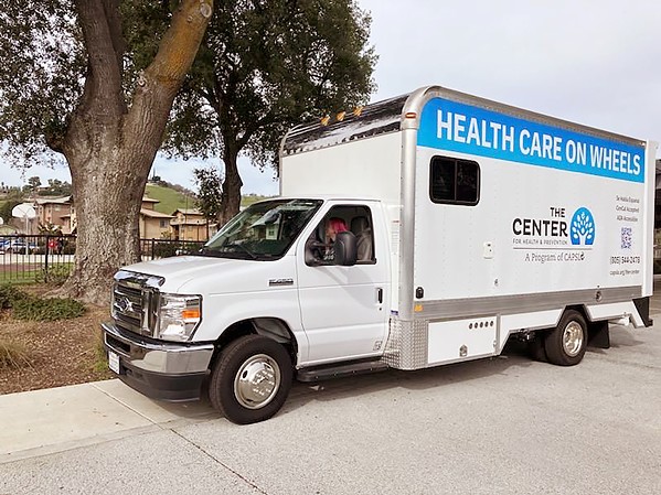 SERVES ALL The Health Care on Wheels mobile clinic provides sexual and reproductive health resources to underserved groups like housed low-income residents, homeless individuals, and farmworkers. - COURTESY PHOTO BY YURTIZIA ARELLANO