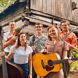 GET 'EM TWICE! The Alum Ridge Boys &amp; Ashlee play the Historic Octagon Barn Center on May 7, and they'll play the Parkfield Bluegrass Festival on May 9 and 10. - PHOTO COURTESY OF ALUM RIDGE BOYS