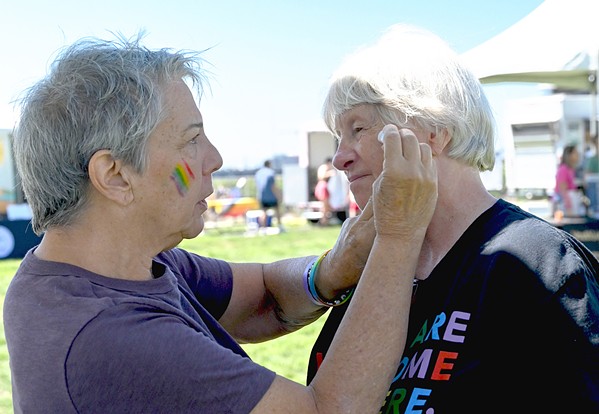 LAVENDER ELDERS Pacific Pride Foundation is expanding its in-person Lavender Elders program, for LGBTQ-plus folks ages 50 and older, into North Santa Barbara County communities. - COURTESY PHOTO BY LILY CHUBB