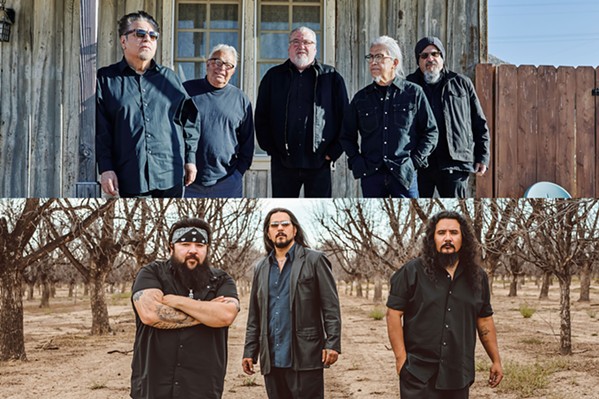 LATIN FACTOR Nederlander Concerts presents Los Lobos and Los Lonely Boys at the Vina Robles Amphitheatre on Aug. 2. - PHOTO COURTESY OF NEDERLANDER CONCERTS