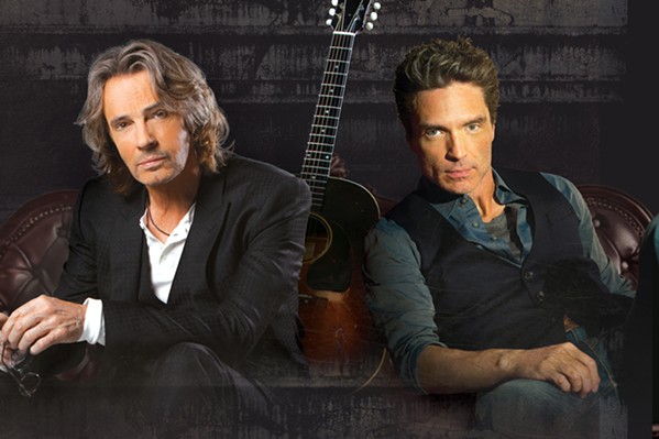 EIGHTIES COOL Nederlander Concerts presents '80s and '90s hitmakers Rick Springfield and Richard Marx playing acoustic on Aug. 11, at Vina Robles Amphitheatre. - PHOTO COURTESY OF NEDERLANDER CONCERTS