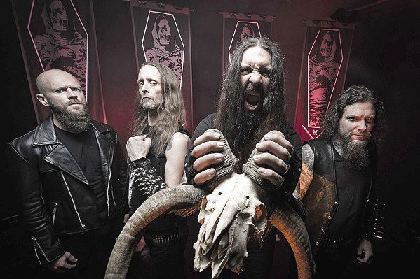 BLACKENED DEATH METAL New Orleans-based hard rockers, Goatwhore, play a Numbskull and Good Medicine show on Aug. 21, in The Siren. - PHOTO COURTESY OF NUMBSKULL AND GOOD MEDICINE PRESENTS