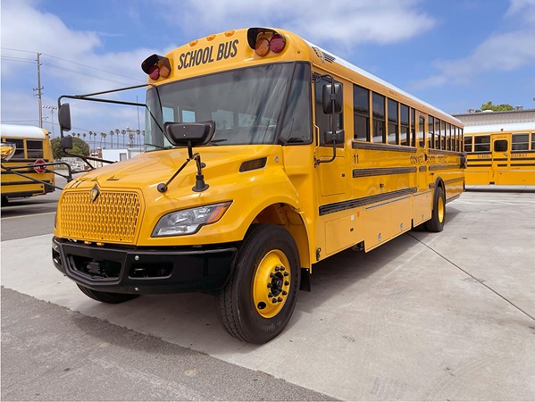 ALL ABOARD The Lucia Mar ;Unified School District now has enough bus space for all Mesa Middle School students who applied for a bus pass before the application deadline. - FILE PHOTO COURTESY OF PASO ROBLES JOINT UNIFIED SCHOOL DISTRICT &NBSP;