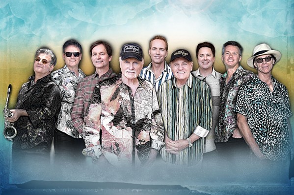 SIXTIES SOUNDS The Beach Boys return to Vina Robles Amphitheatre on Aug. 29. - PHOTO COURTESY OF NEDERLANDER CONCERTS