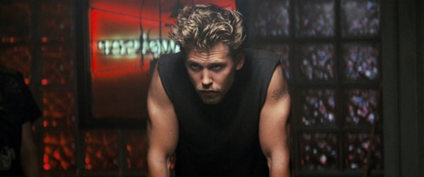 BADASS Austin Butler stars as Benny, a member of Chicago motorcycle gang the Vandals, who's in the club as it slides toward criminality, in The Bikeriders, streaming on Peacock and other services. - PHOTO COURTESY OF FOCUS FEATURES