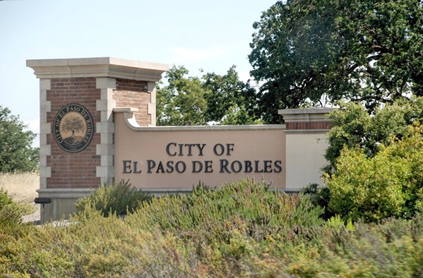 SIGNING OFF City Council candidate Michael Rivera accused Councilmember Sharen Roden at a council meeting of moving his campaign sign to which Roden denied doing. - PHOTO TAKEN FROM PASO ROBLES CITY UPDATES FACEBOOK PAGE