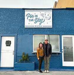 CULINARY EXPANSION Pie in the Sky owners Ellen and Jeremy Sizemore took on pizza making in August while juggling High Tide Deli in Morro Bay and Spearhead Coffee. - PHOTOS COURTESY OF ELLEN SIZEMORE