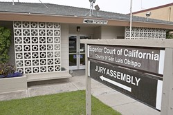 JURY IS OUT :  San Luis Obispo County Superior Court officials plan to shut down the Grover Beach location to help with more than $1 million in budget cuts. - PHOTO BY STEVE E. MILLER